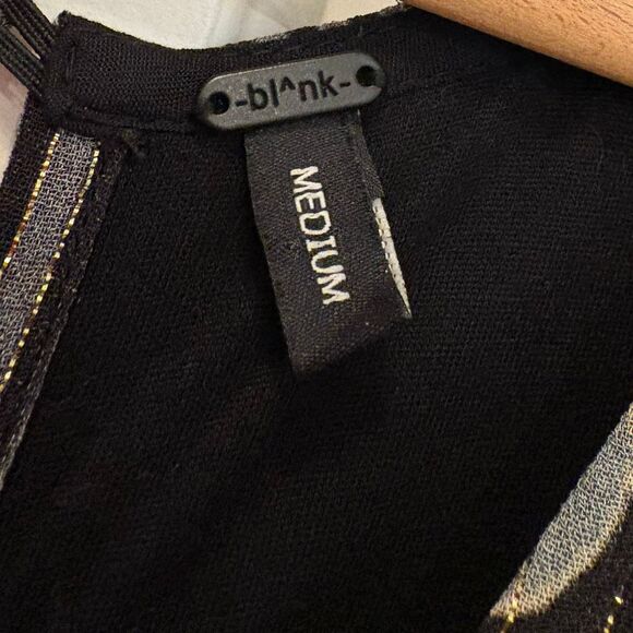 Anthropologie bl-nk Jumpsuit Size M Boho Stevie Nicks Gypsy - Picture 7 of 7